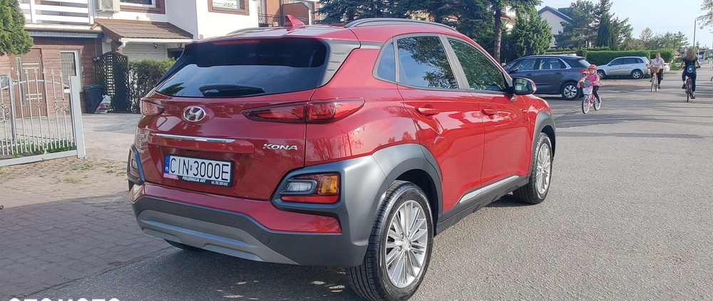Hyundai Kona cena 78000 przebieg: 34000, rok produkcji 2020 z Inowrocław małe 326
